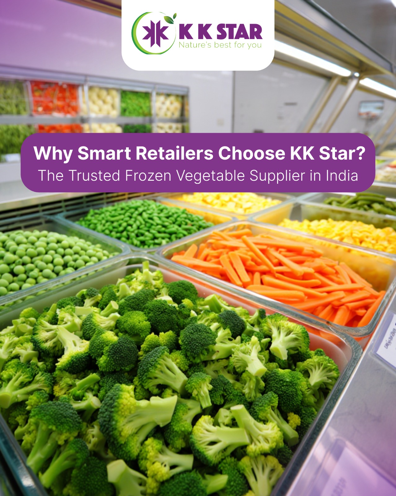 Frozen Vegetable Supplier in India